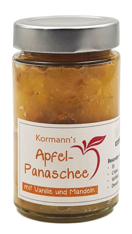 Apfel-Panaschee mit Vanille und Mandeln 240 g